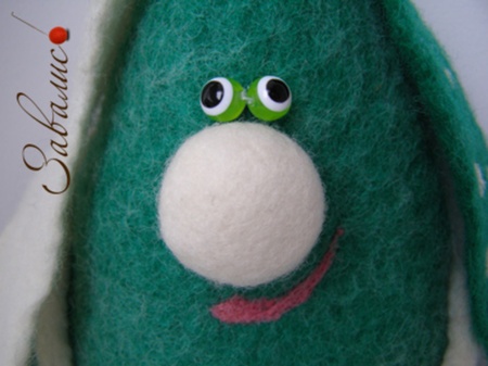 Зайка в горошок