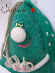 Зайка в горошок