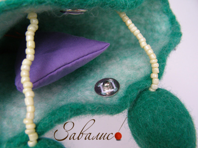 Зайка в горошок (секретик)