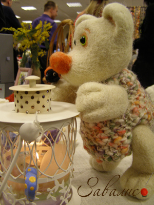 Ведмедик з божою корівкою